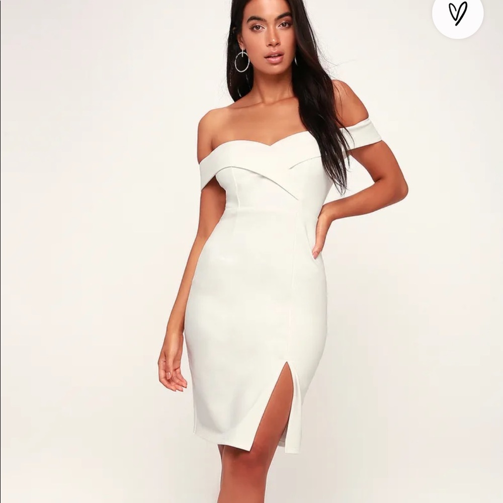 Lulu’s Off the Shoulder Dress